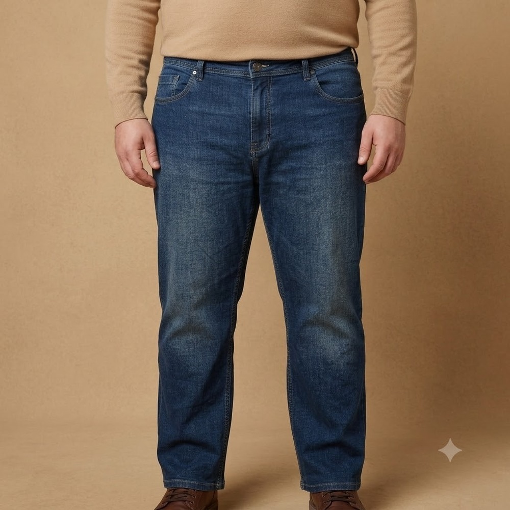 Buffalo David Bitton Jackson Straight Stretch‎ Jeans Men's 40x30 Blue